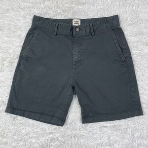 Flint & Tinder Shorts Mens 31 Gray 365 Chino Stretch Casual Pockets Outdoor Men